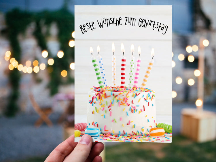 German Greeting Cards & Stickers