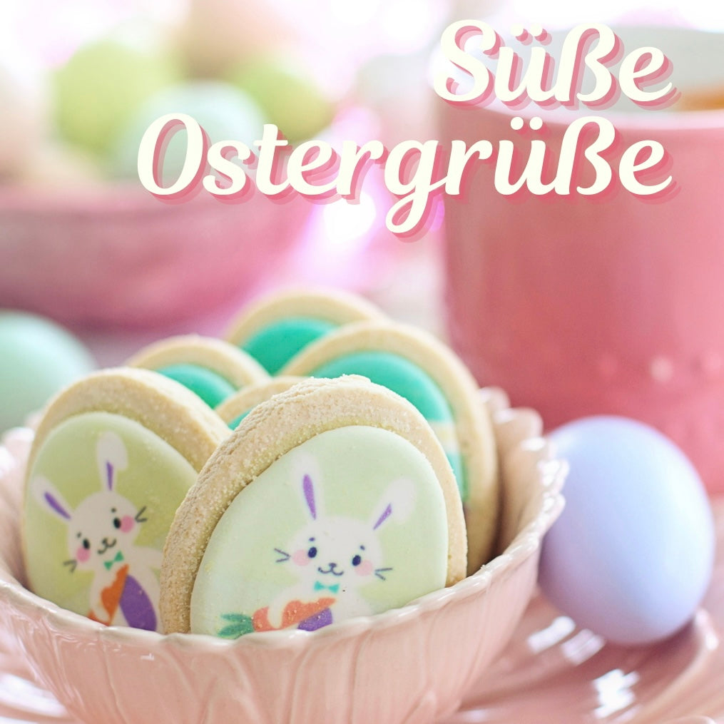 Sweet German Easter card "Süße Ostergrüße"