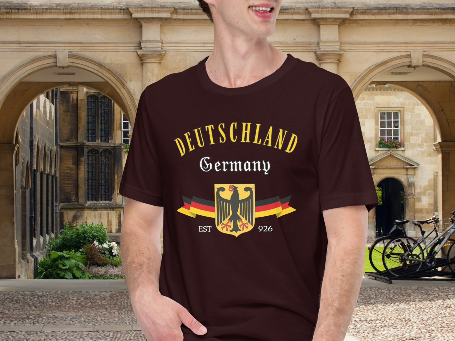 Deutschland Germany Eagle Crest t-shirt in dark colors