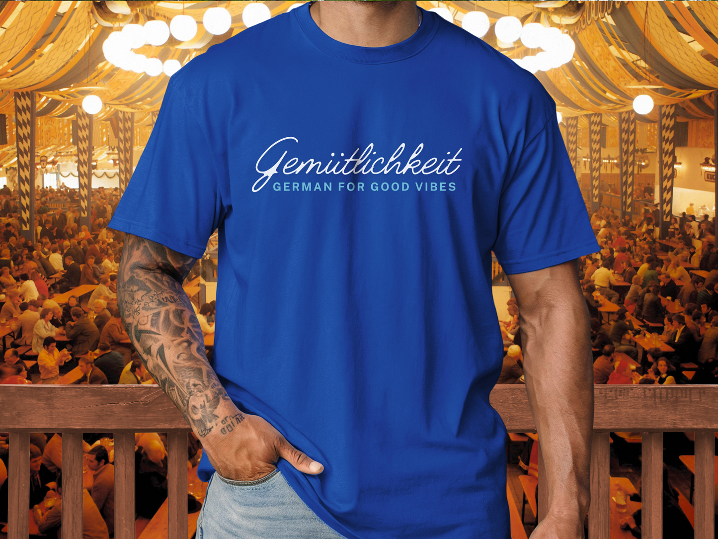 Gemütlichkeit - German for Good Vibes - tshirt