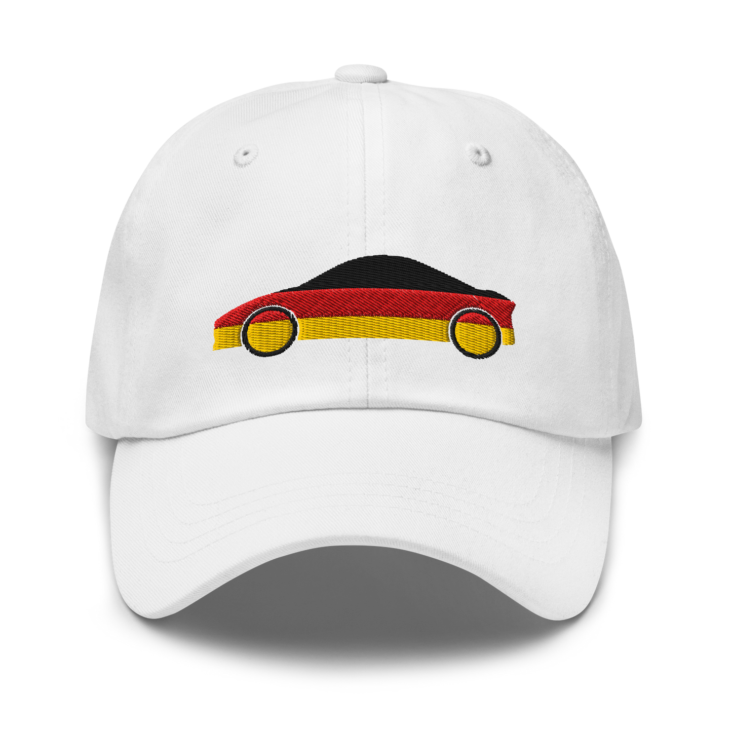 German Car embroidered on Dad hat ball cap - available in 3 colors