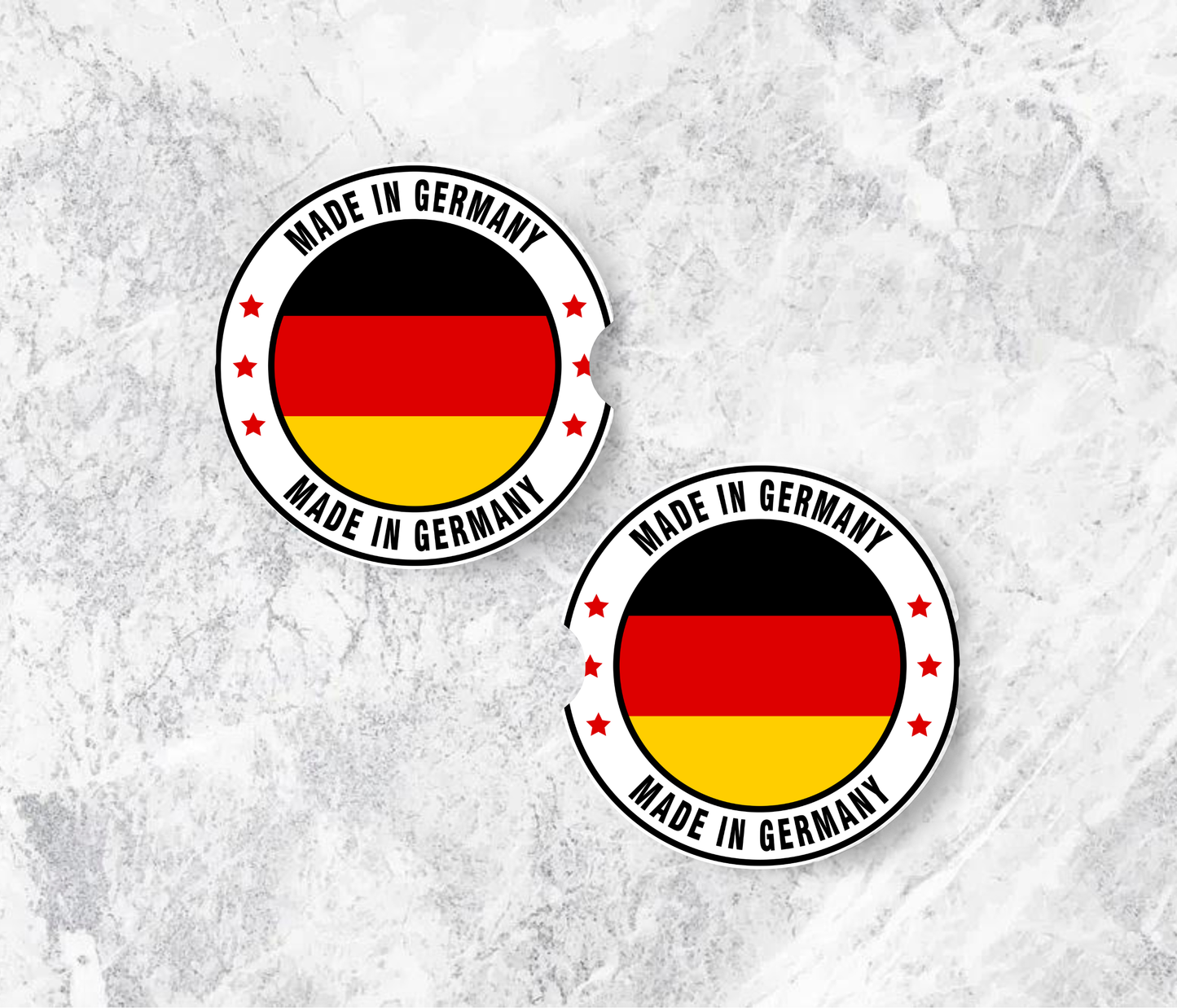 German Car Cup Coasters