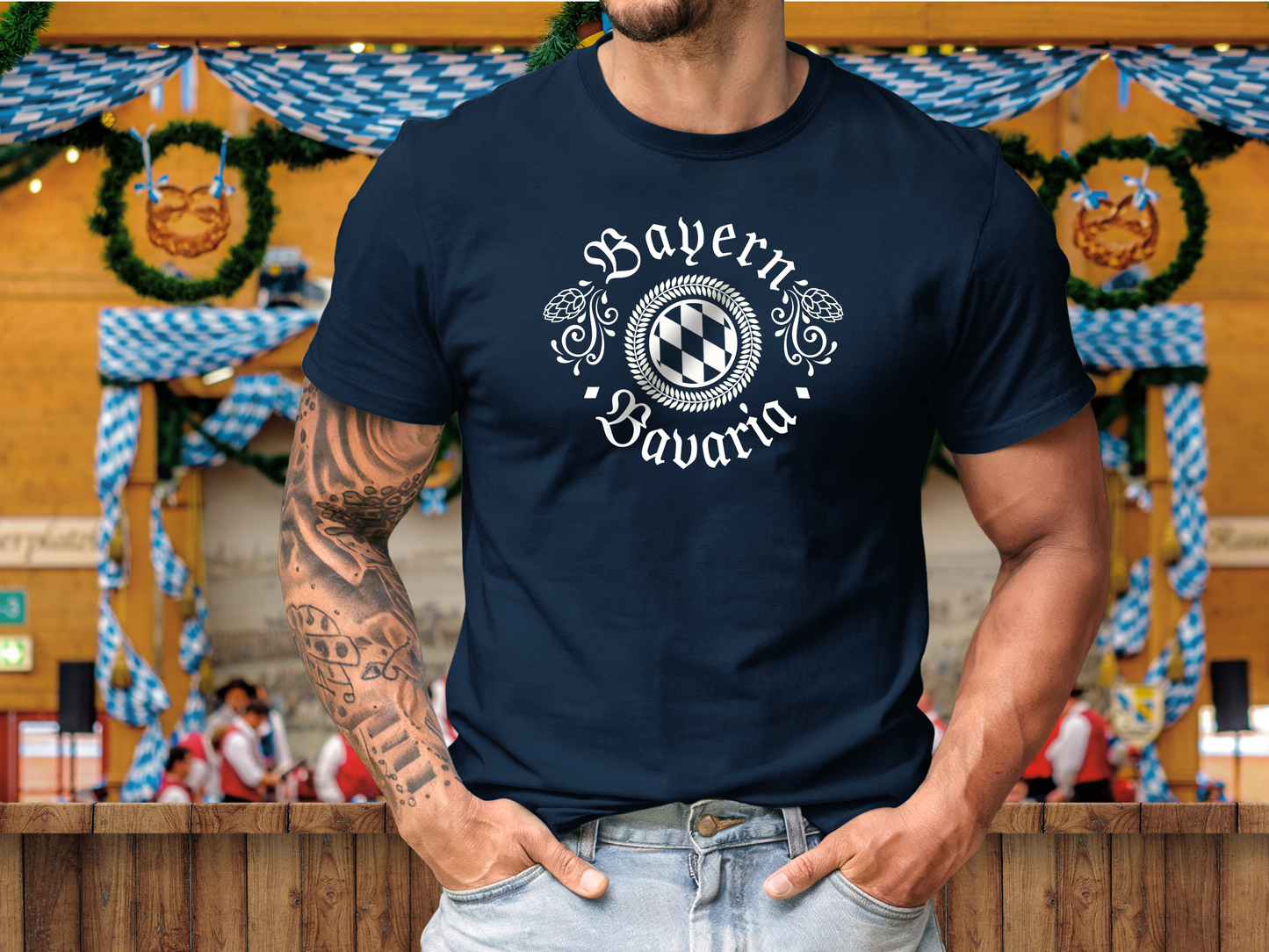 Bayern Bavaria Flag t-shirt