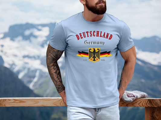 Deutschland Germany Eagle Crest t-shirt in light colors