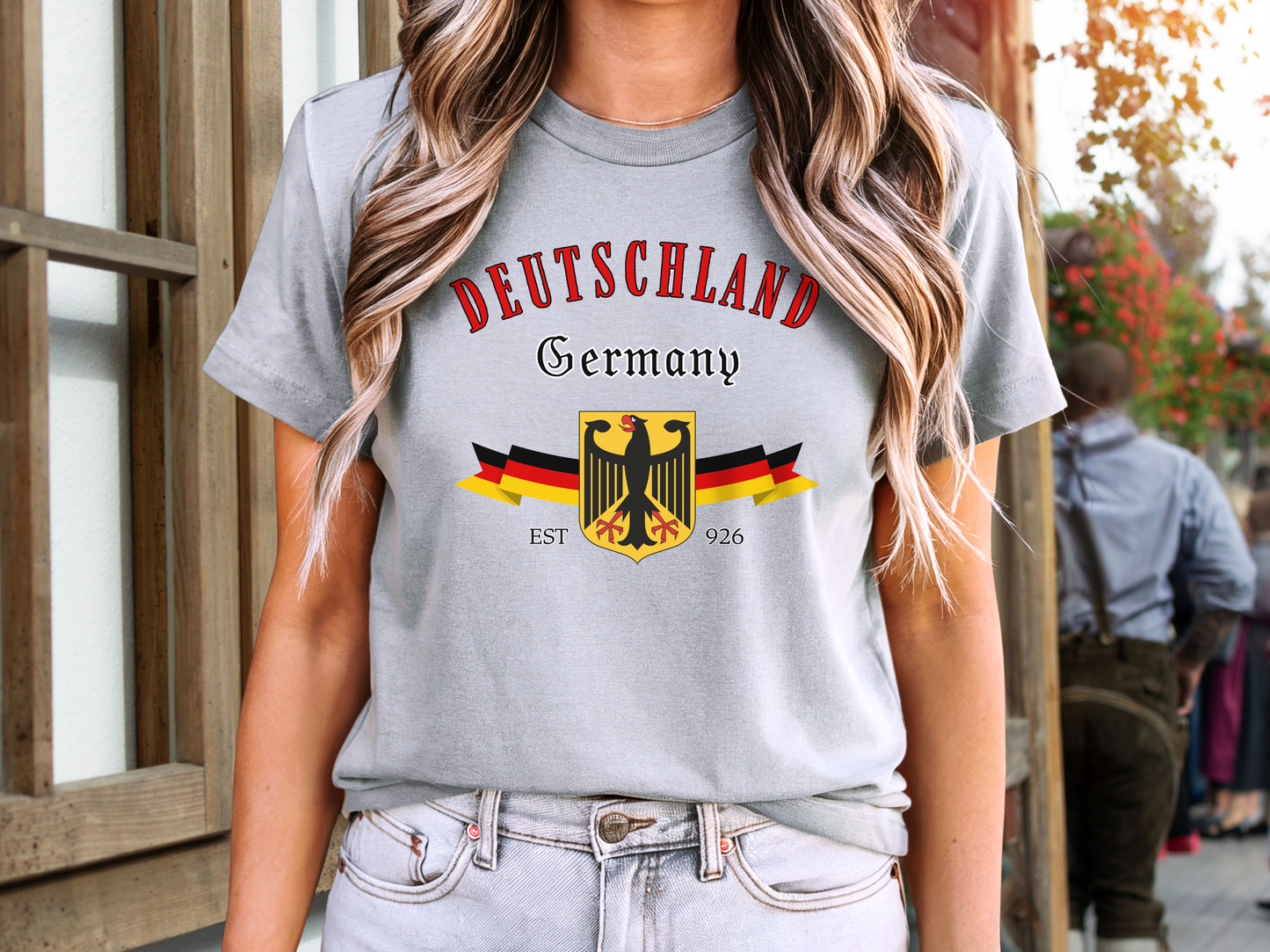 Deutschland Germany Eagle Crest t-shirt in light colors