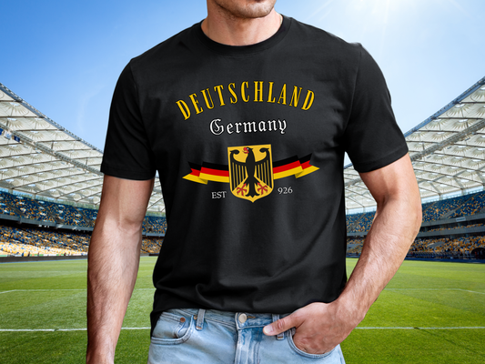 Deutschland Germany Eagle Crest t-shirt in dark colors