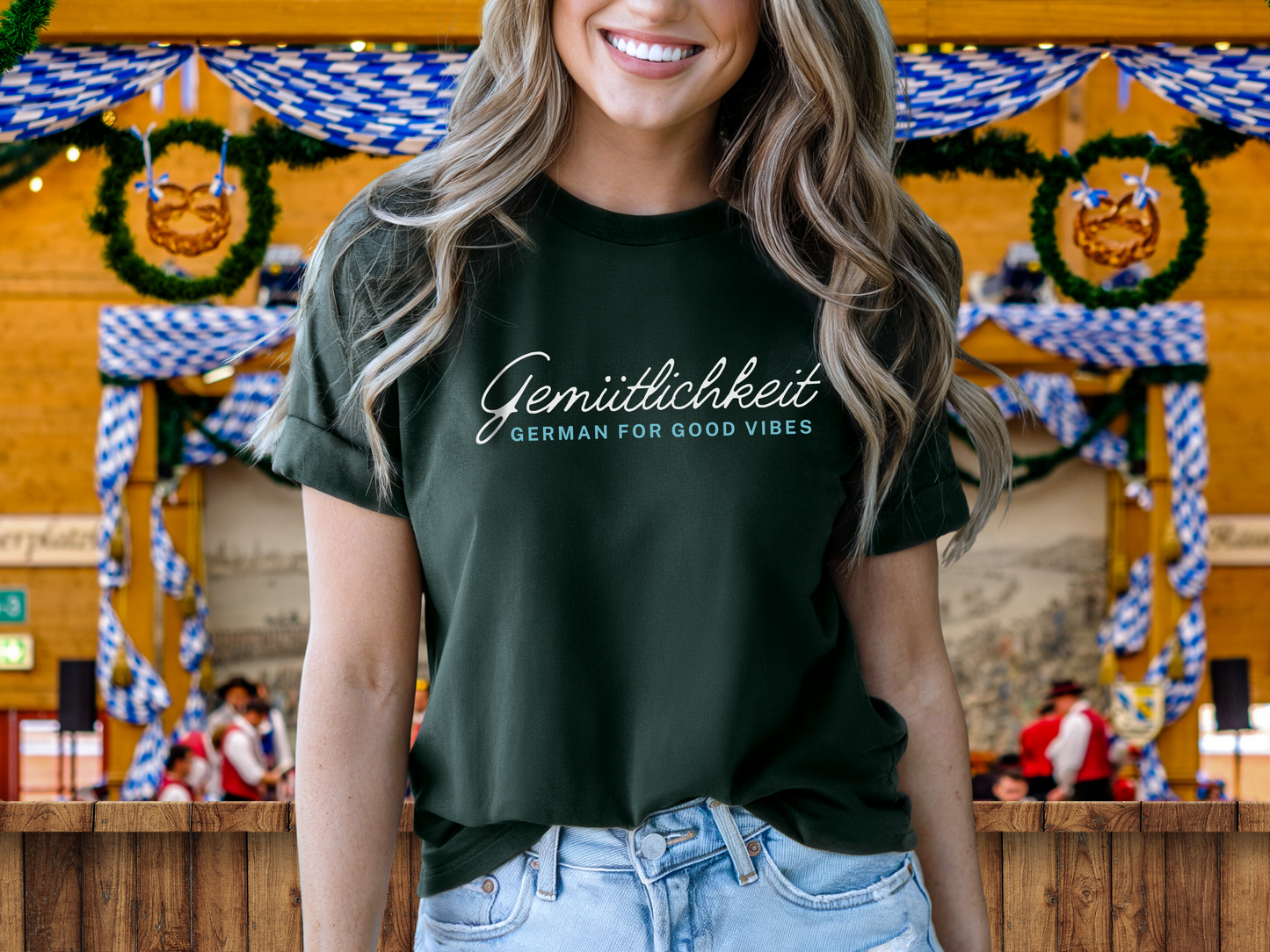 Gemütlichkeit - German for Good Vibes - tshirt