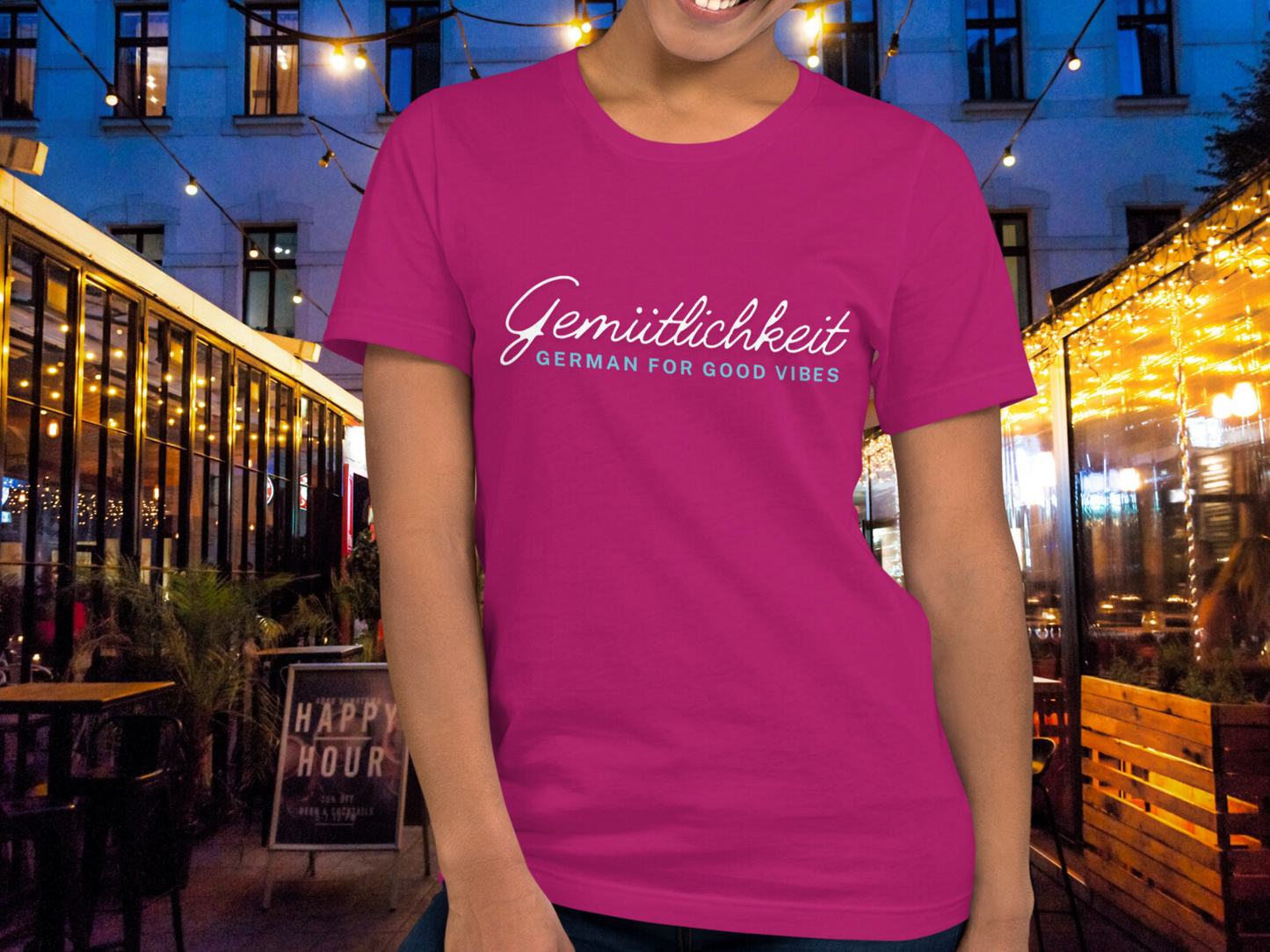 Gemütlichkeit - German for Good Vibes - tshirt