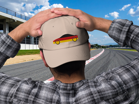 German Car embroidered on Dad hat ball cap - available in 3 colors