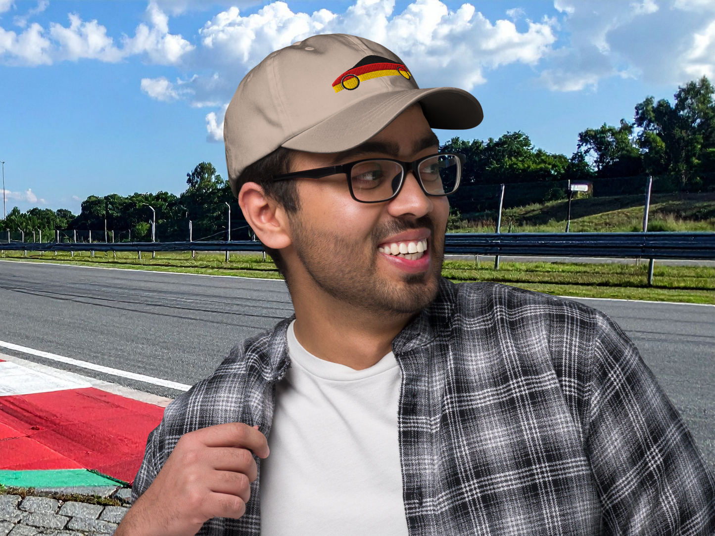 German Car embroidered on Dad hat ball cap - available in 3 colors