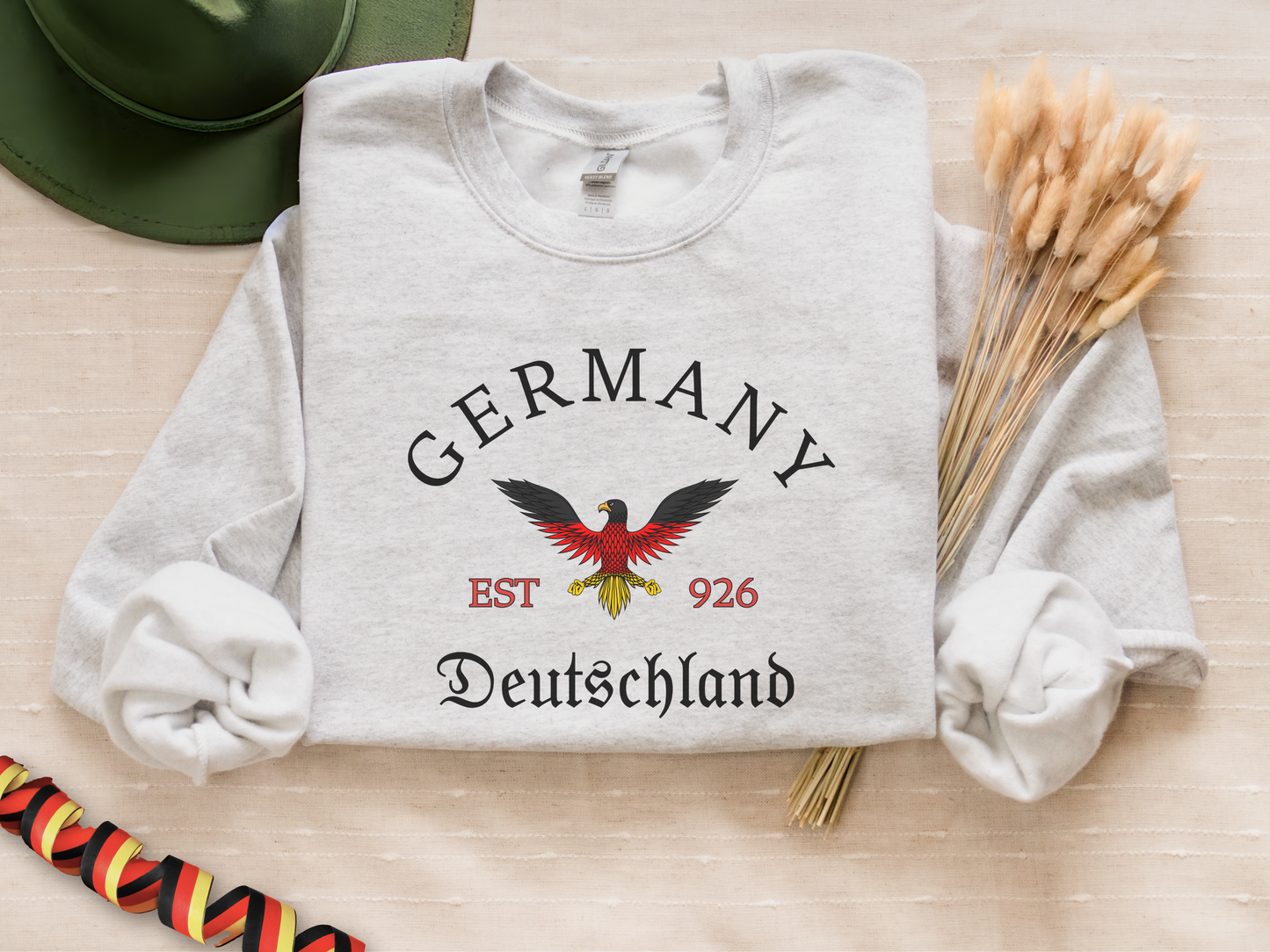 Germany unisex sweatshirt with Eagle - light colors