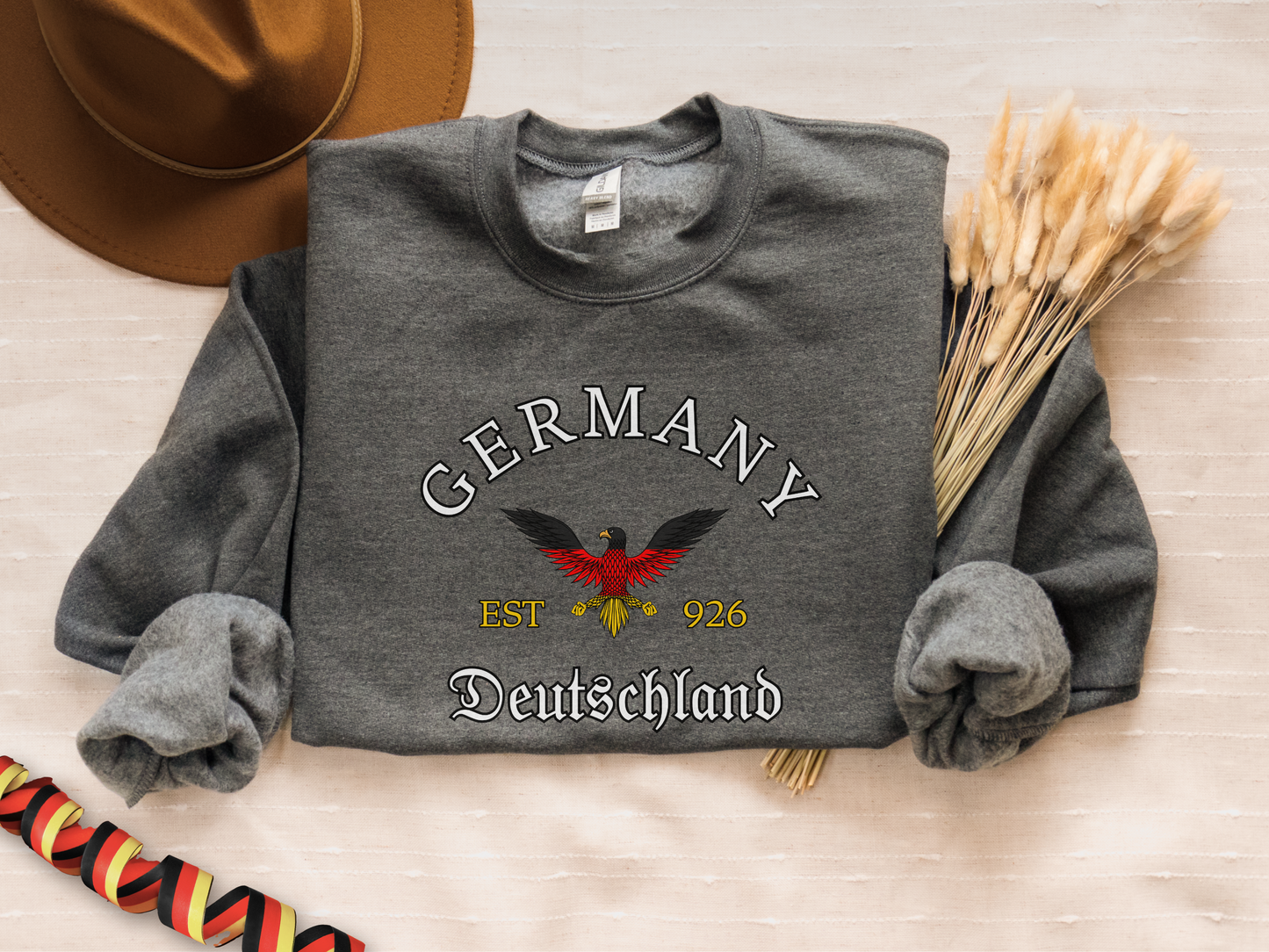 Germany unisex sweatshirt with Eagle - dark colors