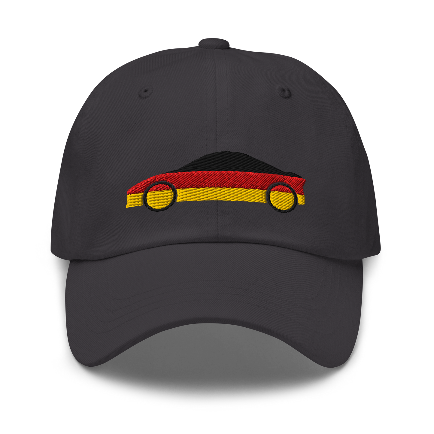 German Car embroidered on Dad hat ball cap - available in 3 colors
