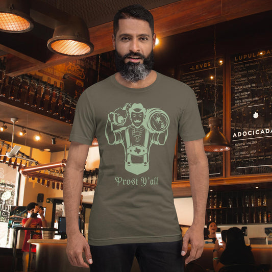 Prost Y’all funny Texas beer shirt